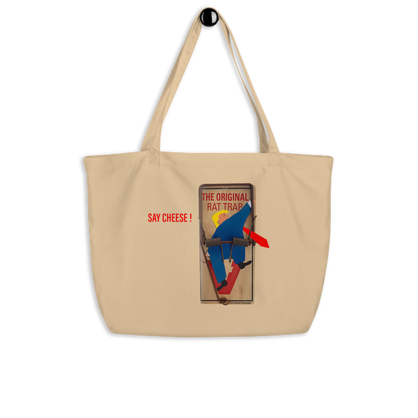 Say Cheese! - Large Organic Tote Bags
